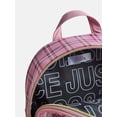 thumbnail image 5 of Justice Girls Pocket Mini Backpack, Pink Plaid, 5 of 11