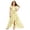 F77-Yellow, variant on FYDUU Flower Girl Dress Girls Flutter Sleeve Floral Dresses Summer Ruffle Flowy Long Maxi Dress Elegant Party A-Line Sundress for Girls 13-14 Years