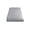 Gray, variant on UNLLLL Single Deep Pocket Sheet for High Mattress, Organic Cotton Fitted Sheet, Solid Color Mattress Protective Cover, for Camp Home Dormitory Bunk Beds (Dark Gray)