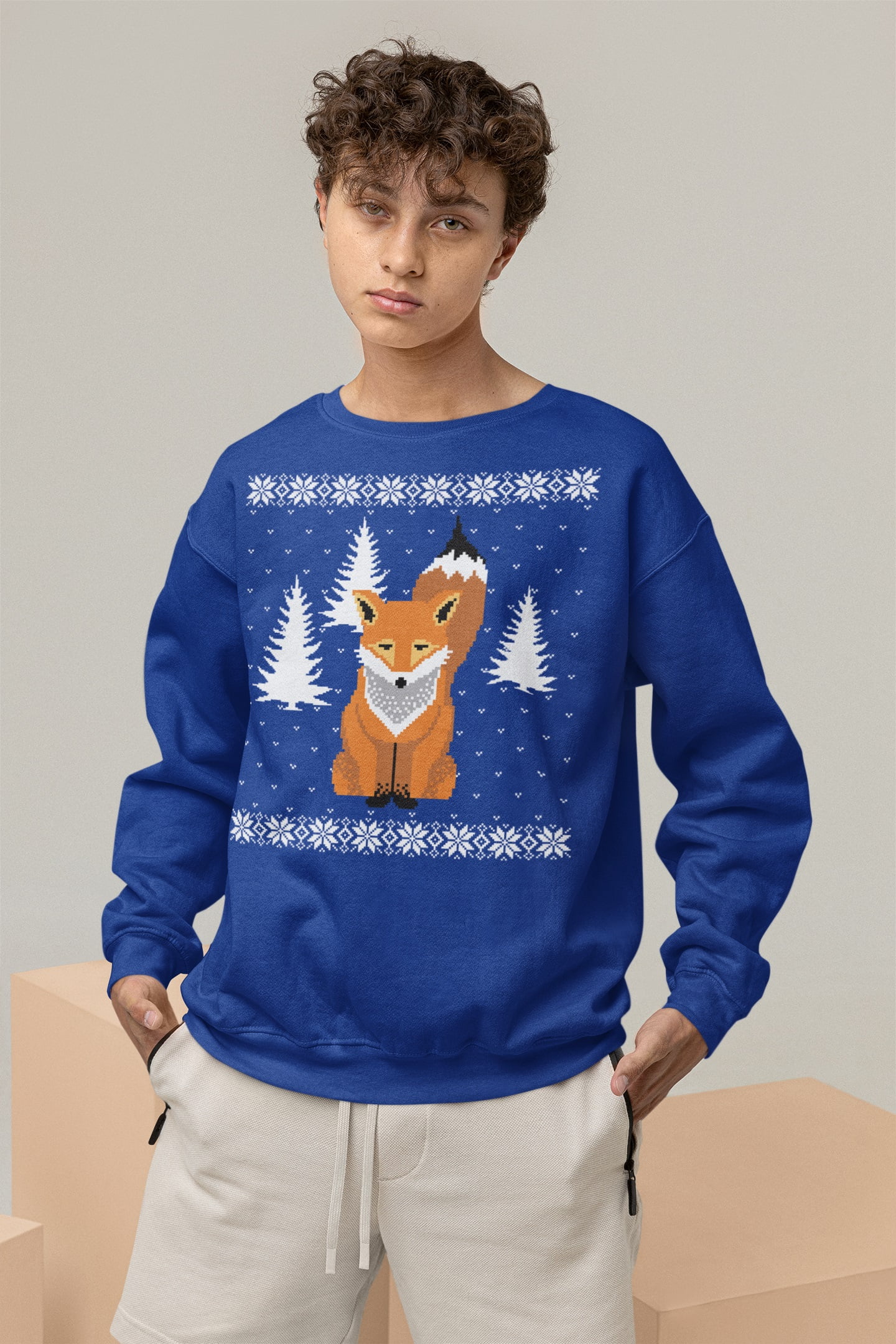 Fox body outlet christmas sweater