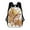 Color-3, variant on Witch Frog Autumn Flowers Hat Backpack, Travel Backpack, Casual Shoulder Bag, Casual Backpack