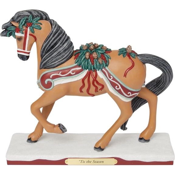 Enesco The Trail of Painted Ponies Christmas Tis The Season Figurine