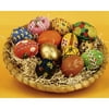 Powecrea DIY Mosaic Easter Eggs Basket Full Drill Round Diamond Resin Painting Kit