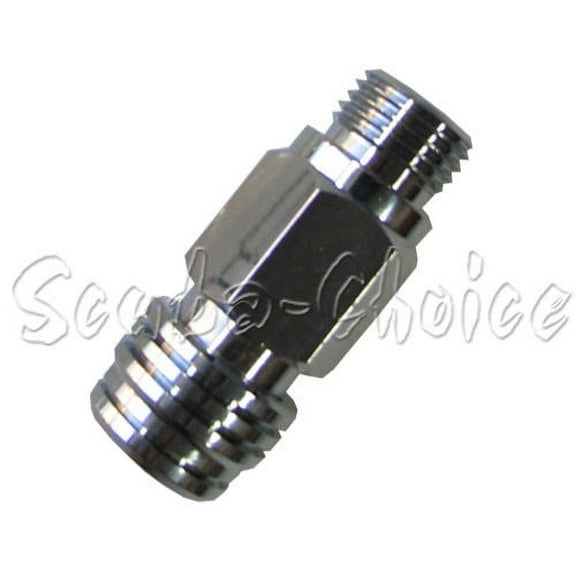 Scuba Diving Adaptor Male 9/16 To Female BC BCD Standard 9/16-18 UNF-2A