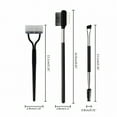 thumbnail image 5 of EXLEAF 2026 New Eyebrow Brush Comb Eyelash Separator Tool Eyelash Comb Brush Professional Eye Brow Spoolie Brushes for Makeup Grooming, 5 of 7