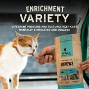 Vital Essentials Freeze Dried Cat Treats | Rabbit Bites, Single Protein | Grain Free, Crunchy Cat Treats, 0.9 oz bag