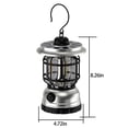 thumbnail image 3 of Meitianfacai Outdoor Camping Lamp Tent Light Portable Solar Light Home Hanging Rechargeable Tote Light, 3 of 9
