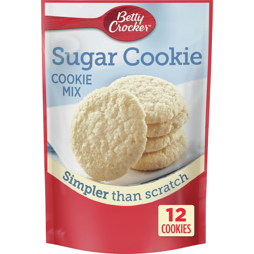 Betty Crocker Sugar Snack Size Cookie Mix, 6.25 oz