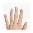 thumbnail image 2 of 0.30 Carat Excellent Princess Cut Real Diamond Latest Design Engagement Eternity Band for Ladies Solid 14K Yellow Gold Size 7.5, 2 of 7