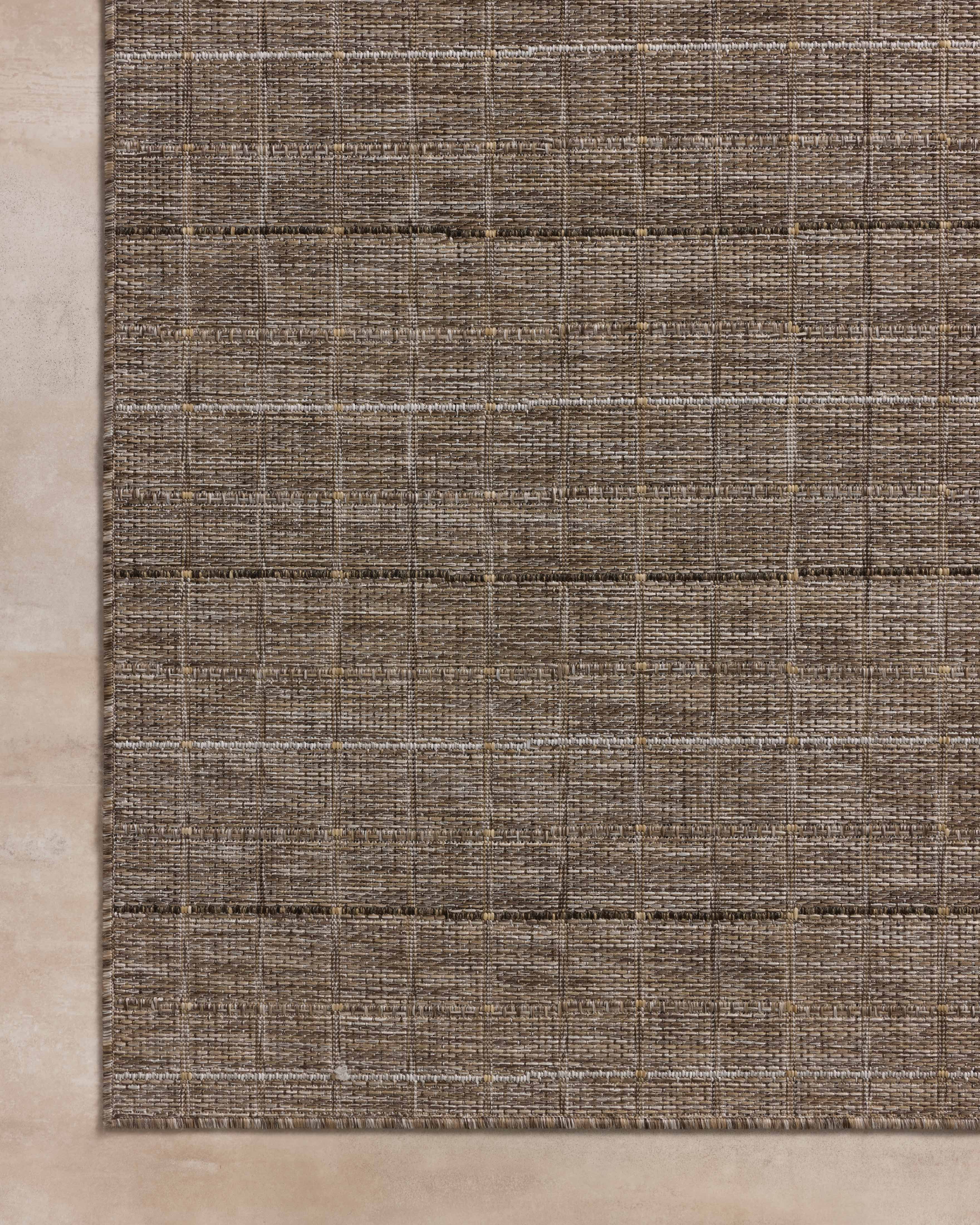 Loloi Birch Natural / Bark 5' x 7'-3" Indoor/Outdoor Area Rug