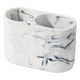 thumbnail image 1 of Porta pasta de dientes Accesorios de tocador 2 ranuras Fácil de limpiar Almacenamiento de baño para Blanco, 1 of 6