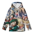 thumbnail image 5 of My Hero Academia Hoodie for Boys Girls, Novelty 3D Print Pullover Hooded for Kids, Fashion Lightweight Sweatshirt, Long Sleeve Hoodies with Pocket, S-XL, 5 of 6