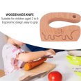 thumbnail image 3 of Wooden Kids Cutter, Fruits Vegetables Bread ChopperChildren Cutting Cooking Toy For Kitchen Pretend Toy, 3 of 8
