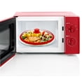 thumbnail image 2 of Bezrat Microwave Glass Plate Cover | Splatter Guard Lid with Easy Grip Silicone Handle Knob - Tempered Glass | 100% Food Grade | BPA Free and Dishwasher Safe | Fits Plates and Bowls 10.5x2" (Red), 2 of 6