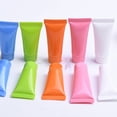 thumbnail image 5 of 10 ML Refillable Container Tube, 20 Pieces Colored Plastic Squeeze Soft Travel Bottles, 5 of 5
