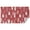 Red Christmas Village, variant on Red Christmas Tree Pattern Rectangle Tablecloth 60"x84",Waterproof Polyester Rectangle Table Cloth, Wipeable Spillproof Polyester Tablecloth for Dining, Camping, Indoor and Outdoor