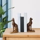 thumbnail image 4 of 2 Piezas de Estatuas de Gatos Egipcios, Soportes para Estanterías de Libros, Sujetalibros, Artesanías, Coleccionables, Creativos, Topes de Libros para, 4 of 9