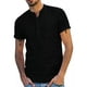 thumbnail image 1 of Camisa De Manga Corta De Lino Y Algodón Para Hombre, 1 of 8