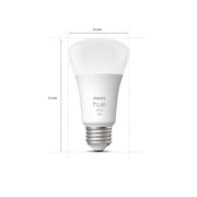Philips Hue 75 W Soft Warm White Smart Light, Works with Alexa, Google Assistant and Apple Homekit (2 Pack)