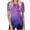 Purple, variant on Cute Shirts Off the Shoulder Trendy Going Out Slim Fit Graphic Tees Womens Tops Dressy Casual V Neck My Orders Past Orders