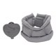 thumbnail image 5 of Almohada de viaje almohada de almohada inflable Mujeres de almacenamiento plegable suave lavable gris, 5 of 7