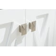 thumbnail image 4 of Wimbledon 24" White Bathroom Vanity with White Stripes Marble Countertop, 4 of 5