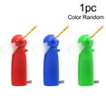 thumbnail image 6 of 1PC Portable Handheld Mini LED Flashing Light Fan AAA Battery Powered Random Color For Cooling, 6 of 7