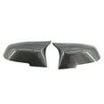 thumbnail image 4 of Rearview Mirror Shells Side Wing Mirror Cover Cap Carbon Fiber Style Pair Fit For BMW F32 F30 F31 F33 F36, 4 of 6