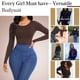 thumbnail image 5 of Body Shaper Soo Slick para mujer de manga larga, 5 of 6