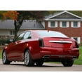thumbnail image 2 of Rvinyl Tail Light Tint Covers Compatible with Cadillac CTS 2008-2013 (Sedan) - Blackout Smoke, 2 of 10