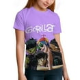 thumbnail image 6 of Gorillaz Kid Shirts Unisex Casual Tops 3D Print Graphic Tees Short Sleeve T Shirts for Boys Girls 100CM, 6 of 8
