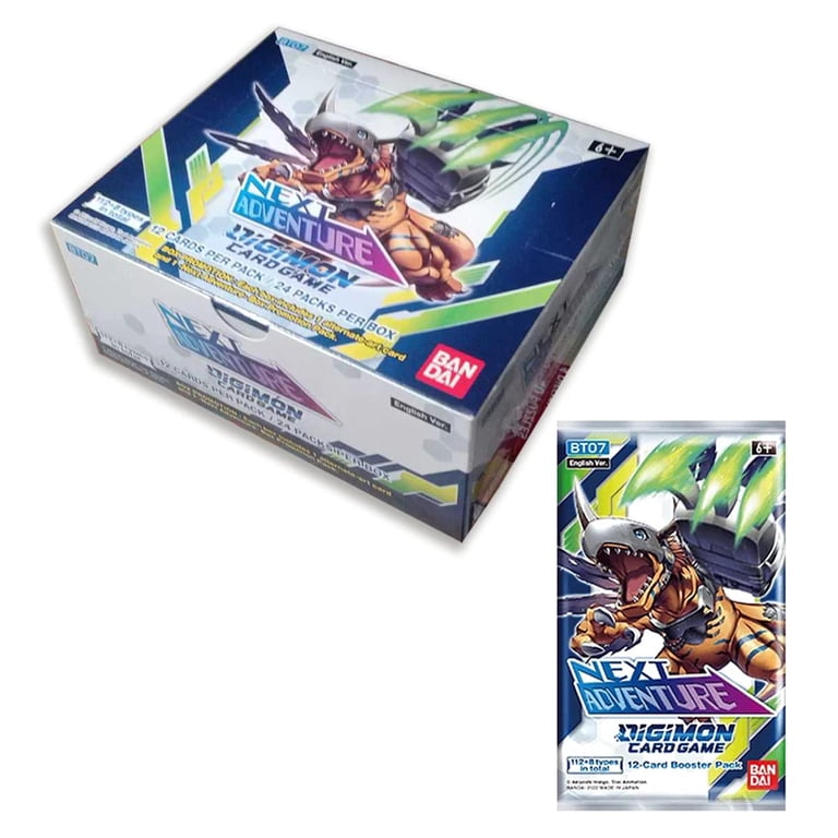 next adventure digimon card game BT-07 (box / 24 pack) Fans will love playing with tamers like Takuya Kanbara and Zoe Orimoto Digimon TCG: Next Adventure -