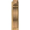 thumbnail image 2 of Ekena Millwork 6"W x 16"D x 24"H Funston Rough Sawn Craftsman Outlooker, Western Red Cedar, 2 of 4