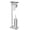 Chrome-With Toilet Brush, variant on Toilet Paper Holder Stand Brushed Nickel With Toilet Brush Bathroom Storage