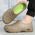 thumbnail image 3 of Dakaela Chef Work Shoes for Women Slip Resistant Waterproof Slip on Clogs for Food Service Nursing, 3 of 6