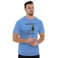 thumbnail image 5 of Without Golf Caddy Club Golfer Men's Graphic T Shirt Tees Brisco Brands L, 5 of 6