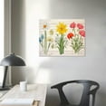 thumbnail image 3 of ONETECH Country Farmhouse Spring Canvas Print Wall Art Decor Spring Tulips Daisies Daffodils Sign Painting Poster Plaque Rustic Home Decoration, 3 of 4
