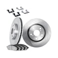 thumbnail image 3 of KarParts360 For Lexus LX570 2013-2021 Brake Rotor Set | Rear | Cast Iron | Excluded Calipers | Vented | Plain Rotor Style | 100 Millimeters / 3.94 Inches Bolt Circle | 5 Lug, 3 of 4