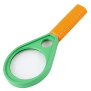 Home Office Plastic Shell Handheld 4X Magnifying Glass Magnifier 46mm Dia Lens
