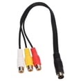 thumbnail image 1 of Cable de vídeo, cable S Video de 4 pines S Video Pinto RCA Cable S Video Pinto RCA Altamente recomendado, 1 of 8