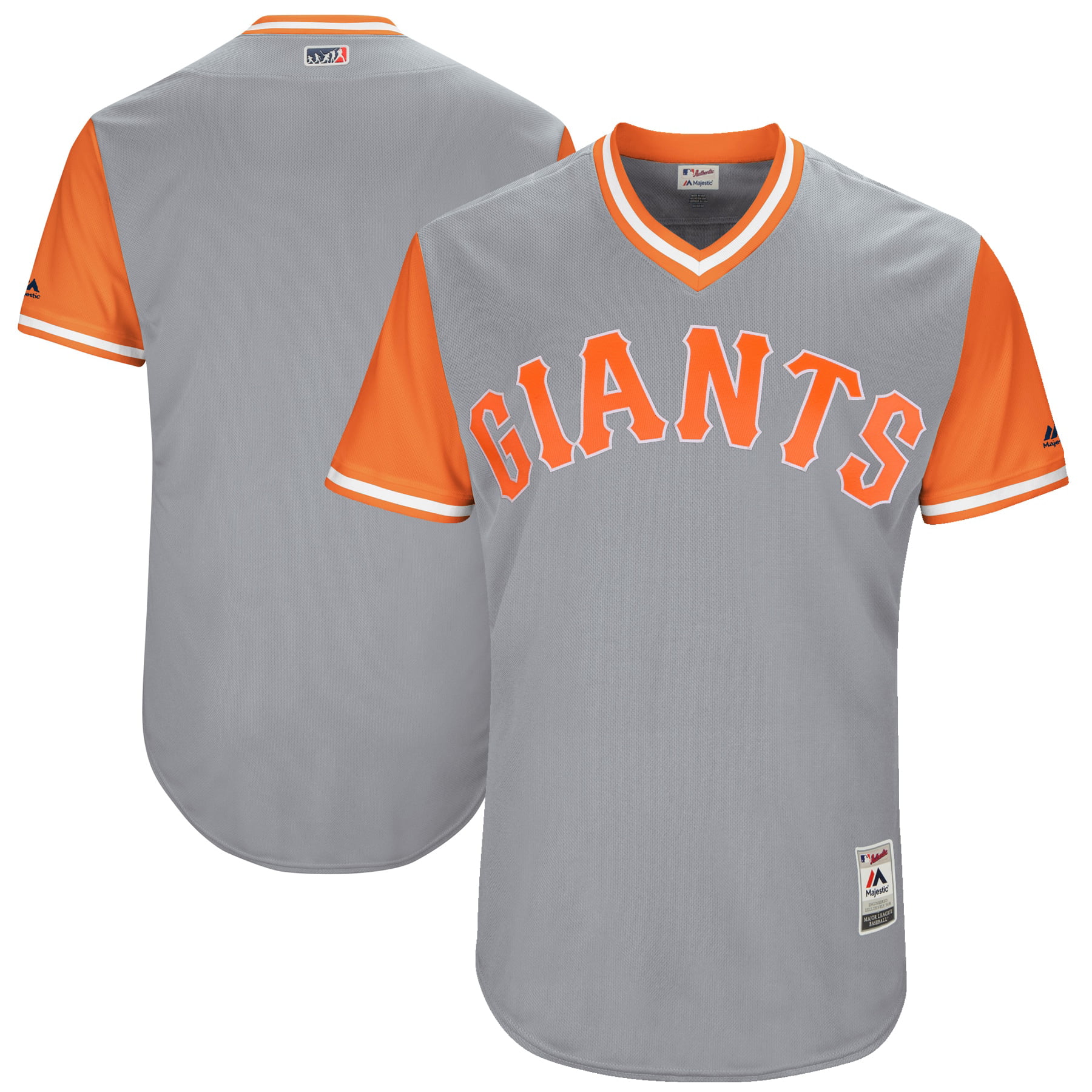 San Francisco Giants Majestic 2017 Players Weekend Authentic Team Jersey - Gray ...
