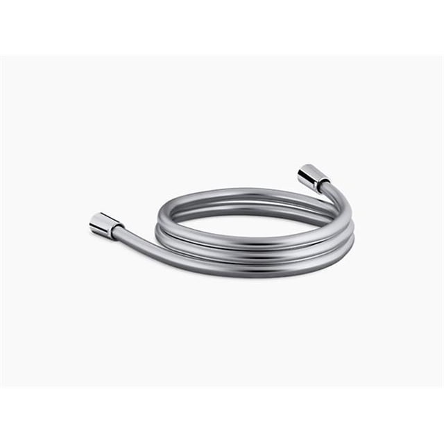 Kohler K-98359-CP 60 in. Réveiller Tuyau de Douche Lisse - Chrome Poli