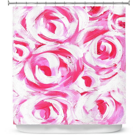 Shower Curtains 70" x 73" from DiaNoche Designs by Shay Livenspargar - Romantic