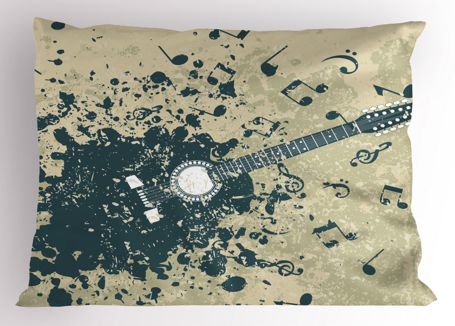 OUT OF STOCK Pillow Soft Modern Home Decor Acoustic Guitar Music