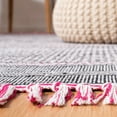 thumbnail image 4 of SAFAVIEH Montauk Kiana Striped Area Rug, Pink/Multi, 3' x 5', 4 of 7