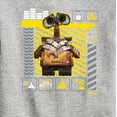 thumbnail image 3 of Disney Wall-E - Icon Grid - Toddler & Youth Crewneck Fleece Sweatshirt, 3 of 5