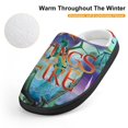 thumbnail image 4 of Kids Dragon Wings Of Fire Dragon Wings Of Fire Slippers Anti-slip Fluffy Fuzzy House Slippers Warm Soft Plush Winter Fluffy House Shoes for Boys Girls, 4 of 7