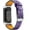 Purple, variant on Tianle Compatible with Fitbit Charge 5/Fitbit Charge 6 Leather Bands for Women Men, Leather Replacement Watch Band Straps Wristbands Bracelet Accessory for Fitbit Charge 6/Charge 5 Activity Tracker