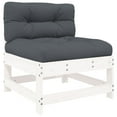 thumbnail image 6 of vidaXL 10 Piece Patio Lounge Set with Cushions Solid Wood, 6 of 16
