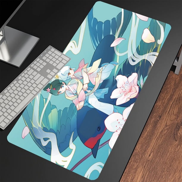 Alfombrilla de ratón grande para Gamer, alfombrilla para teclado, alfombrilla de escritorio HD para Pc, alfombrilla de ratón de empresa para regalo qiuyongming unisex